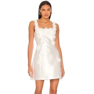BRAND NEW! Elliatt white floral mini dress!